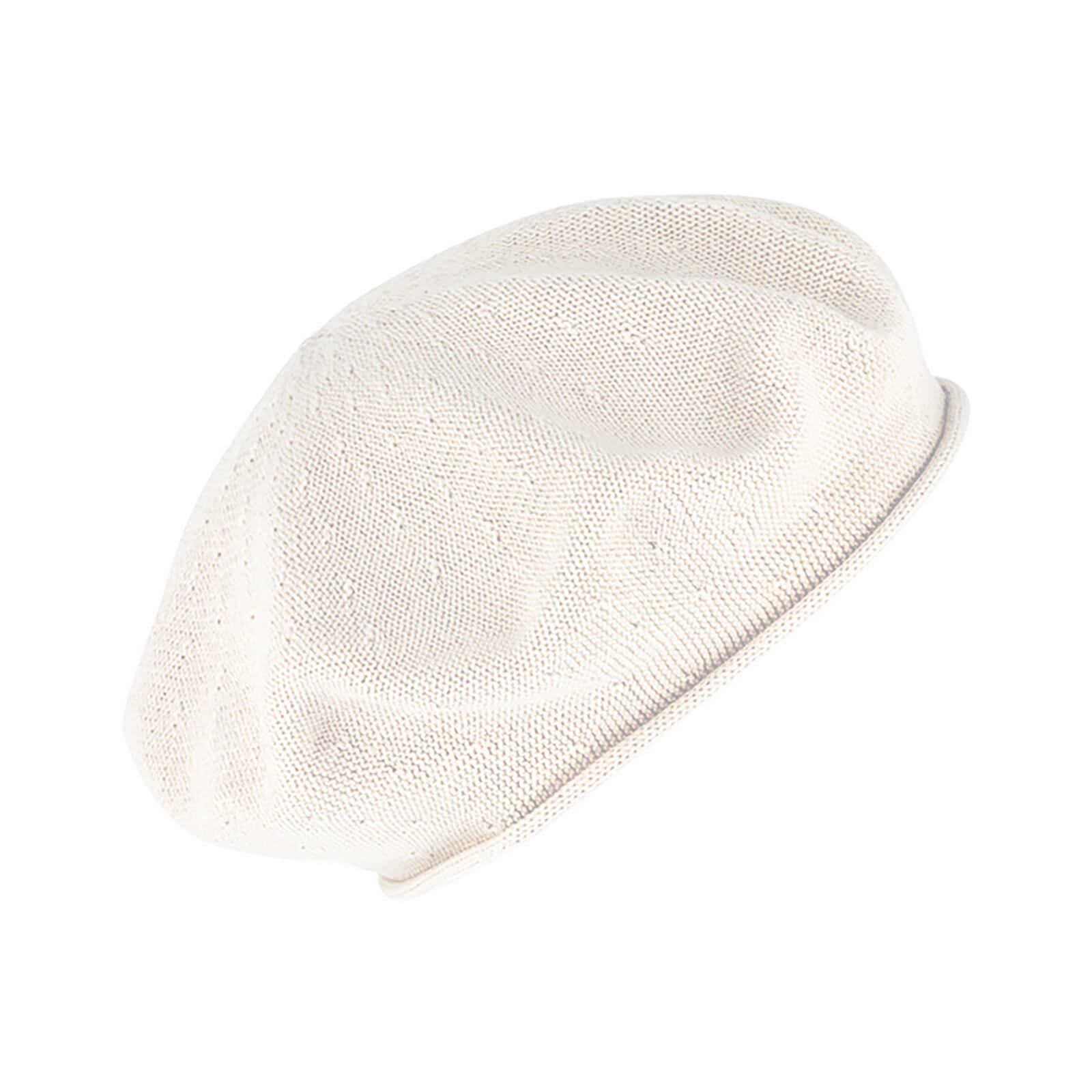 Fiebig Strickbaske uni mit Rollrand