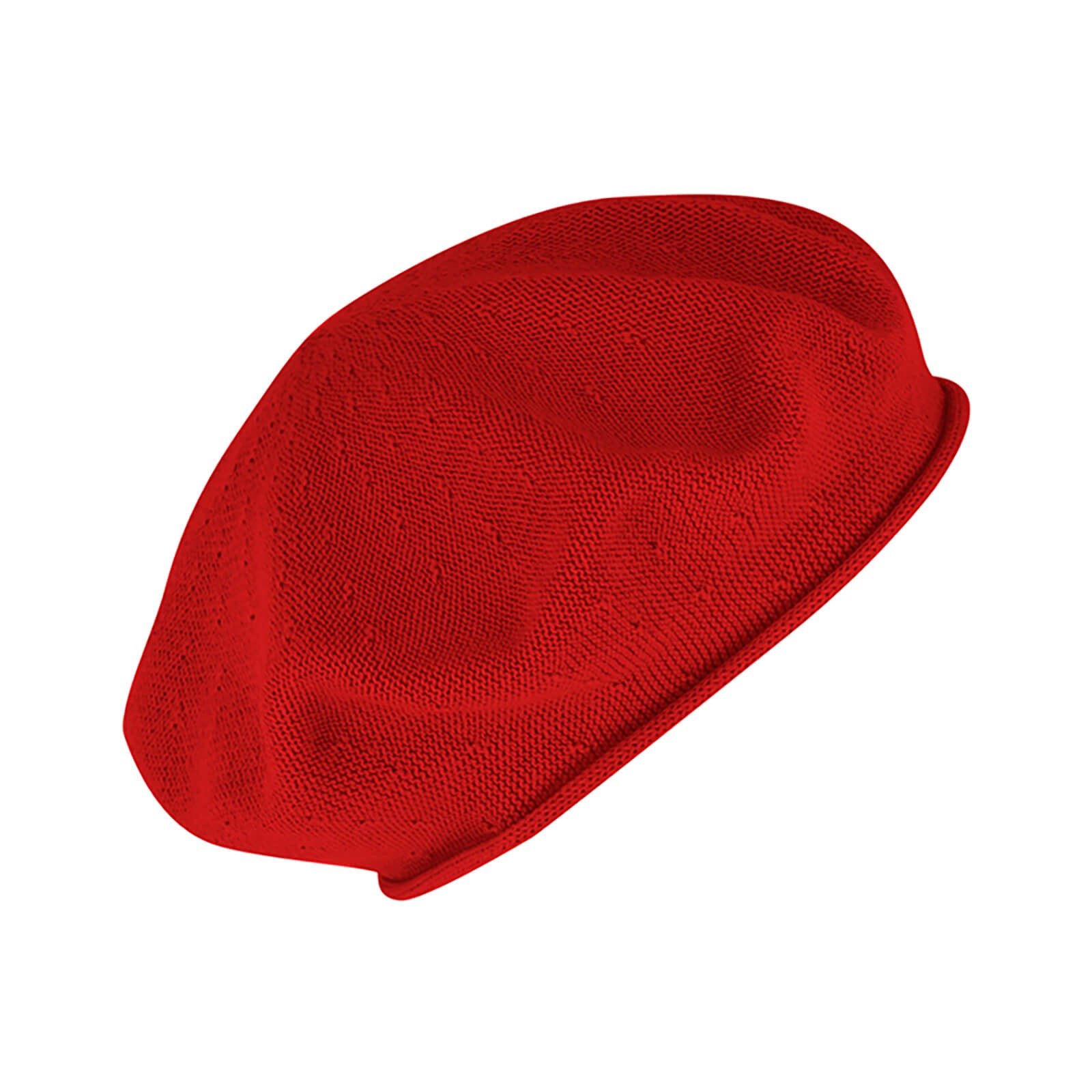 Fiebig Strickbaske uni mit Rollrand