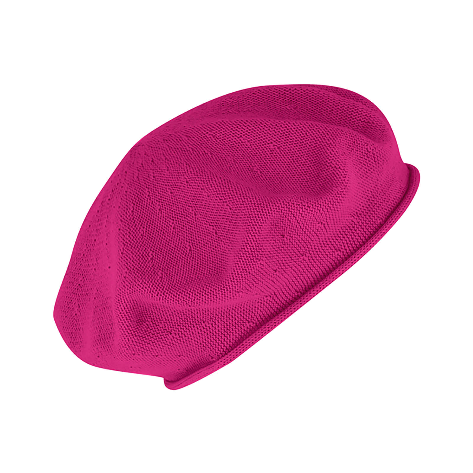 Fiebig Strickbaske uni mit Rollrand