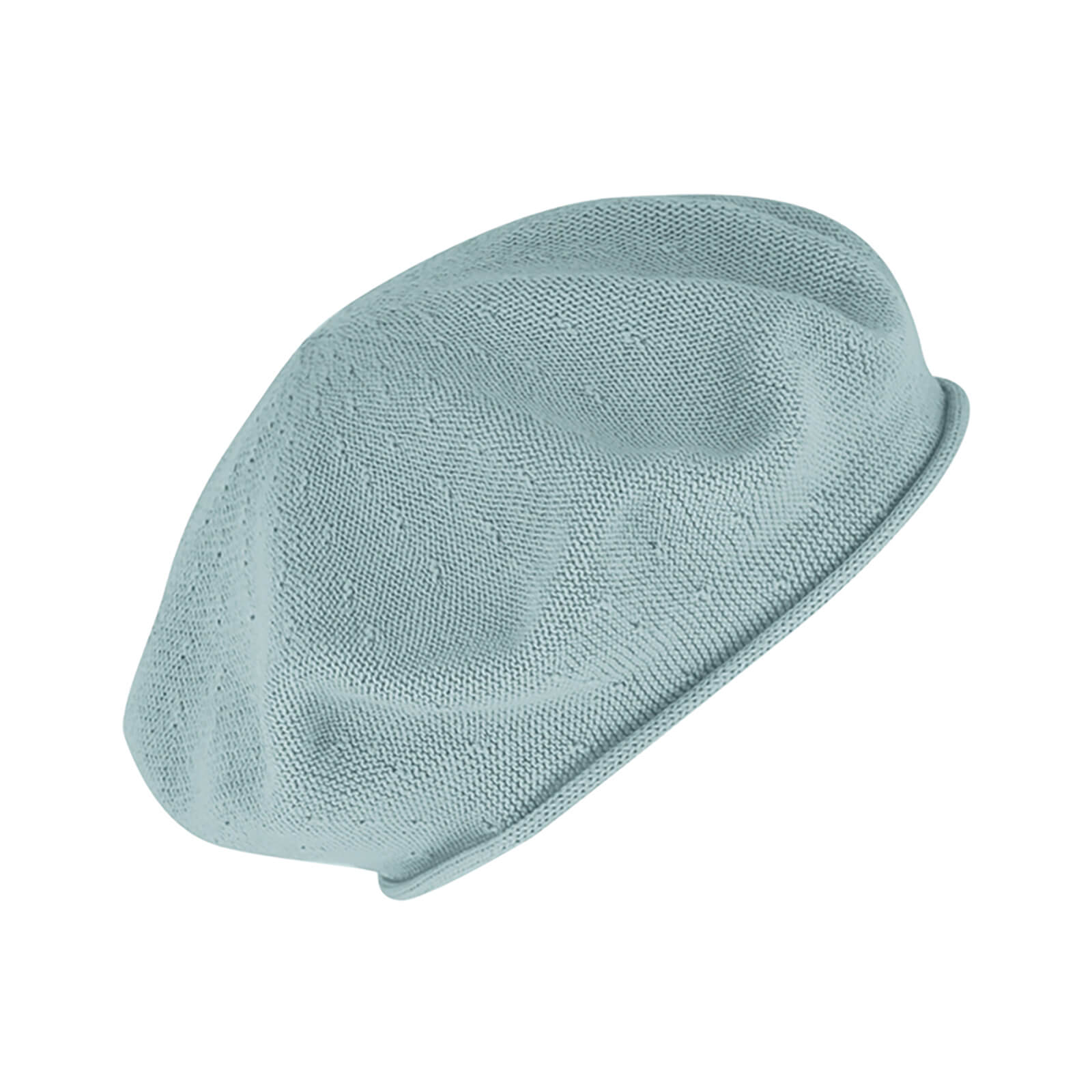 Fiebig Strickbaske uni mit Rollrand