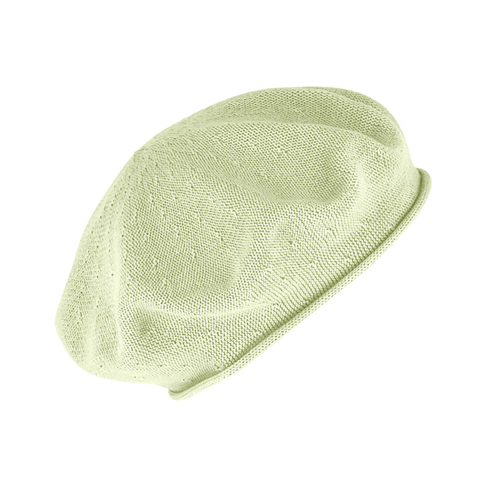 Fiebig Strickbaske uni mit Rollrand