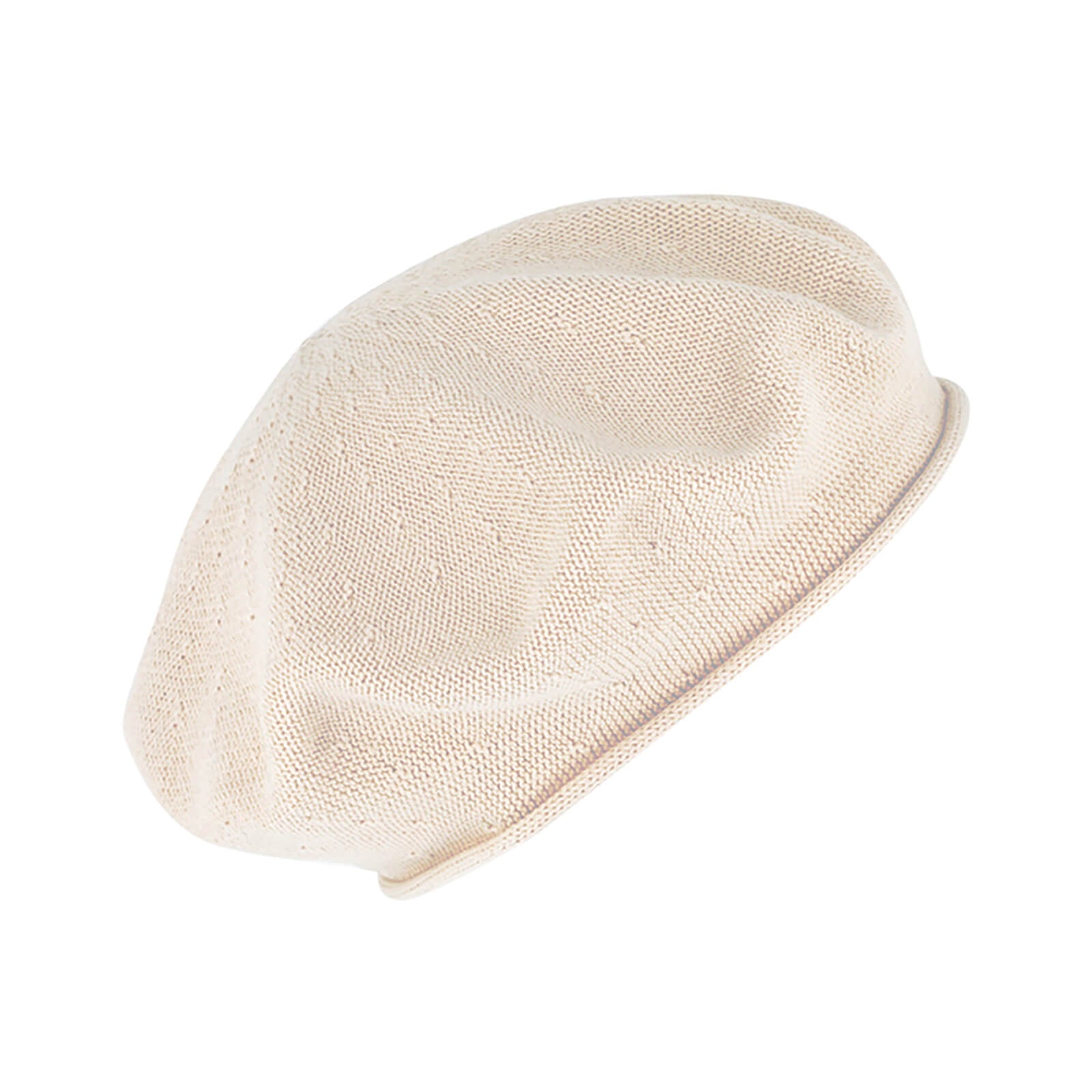 Fiebig Strickbaske uni mit Rollrand