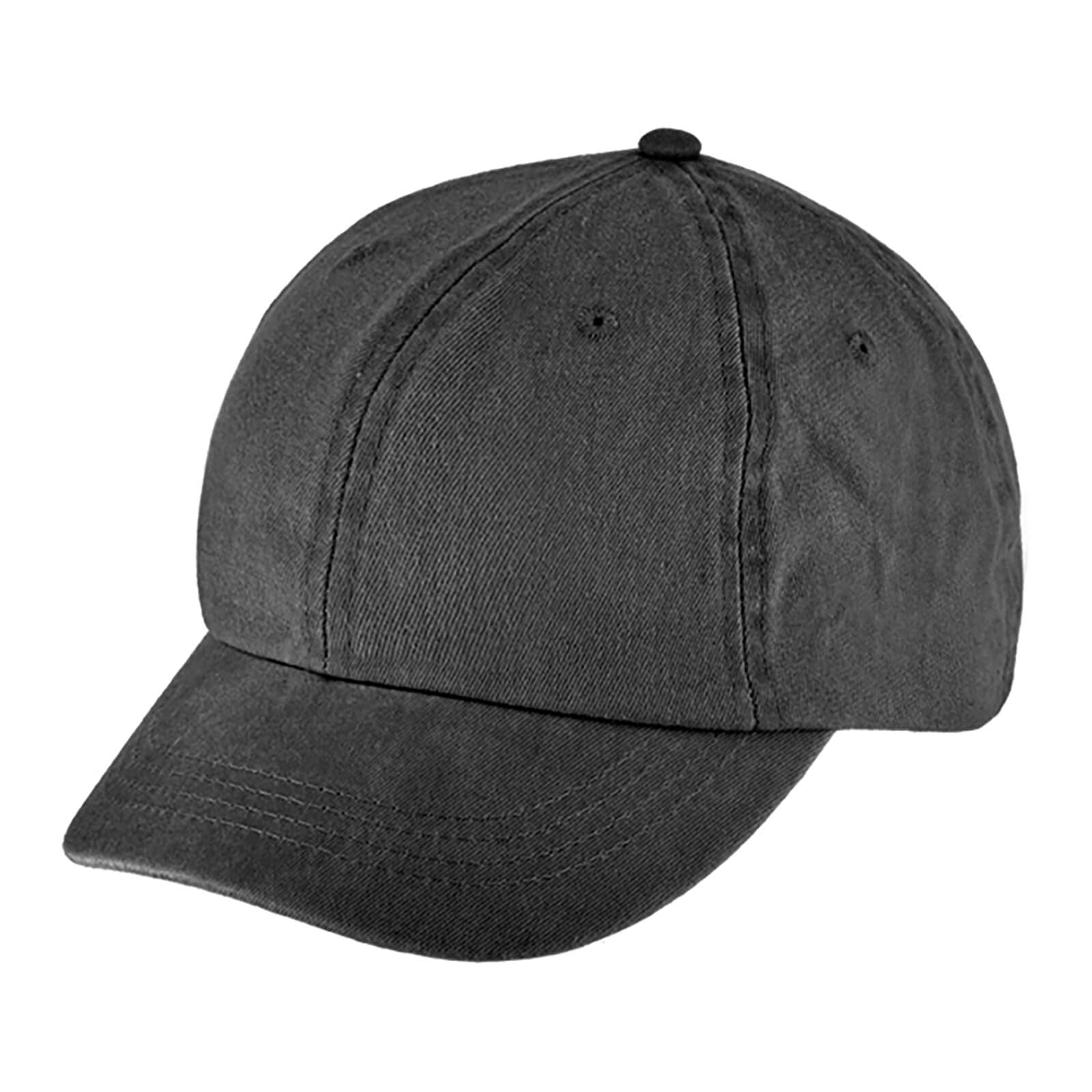 Fiebig Baseballcap gewaschene Baumwolle kurzer Schirm