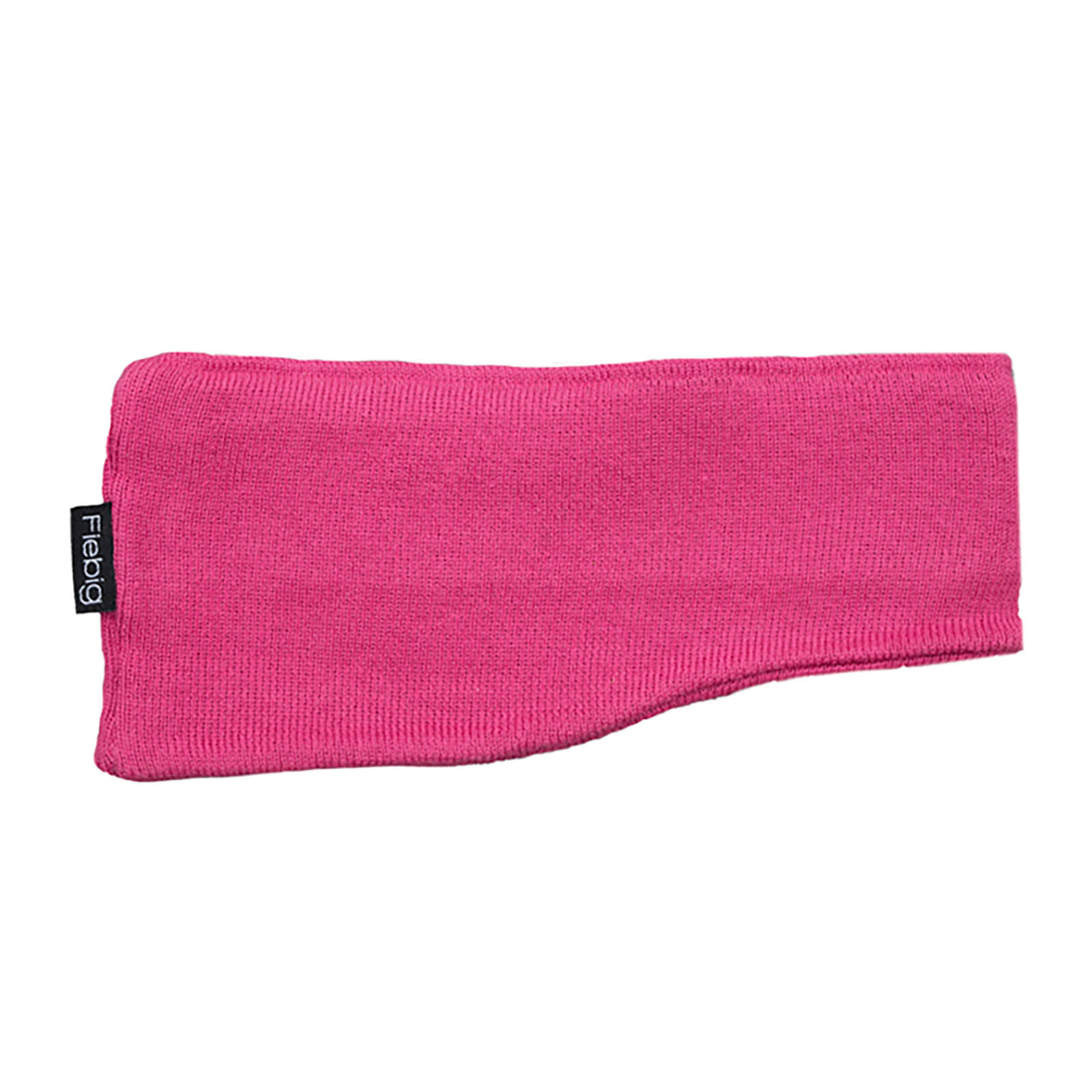 Fiebig Strickstirnband Baumwolle uni
