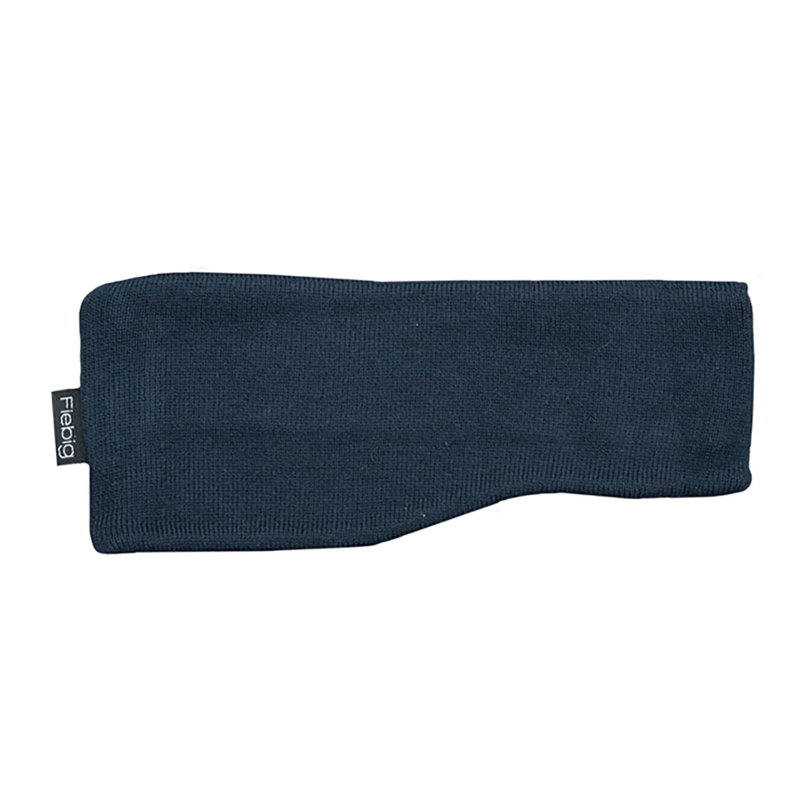 Fiebig Strickstirnband Baumwolle uni