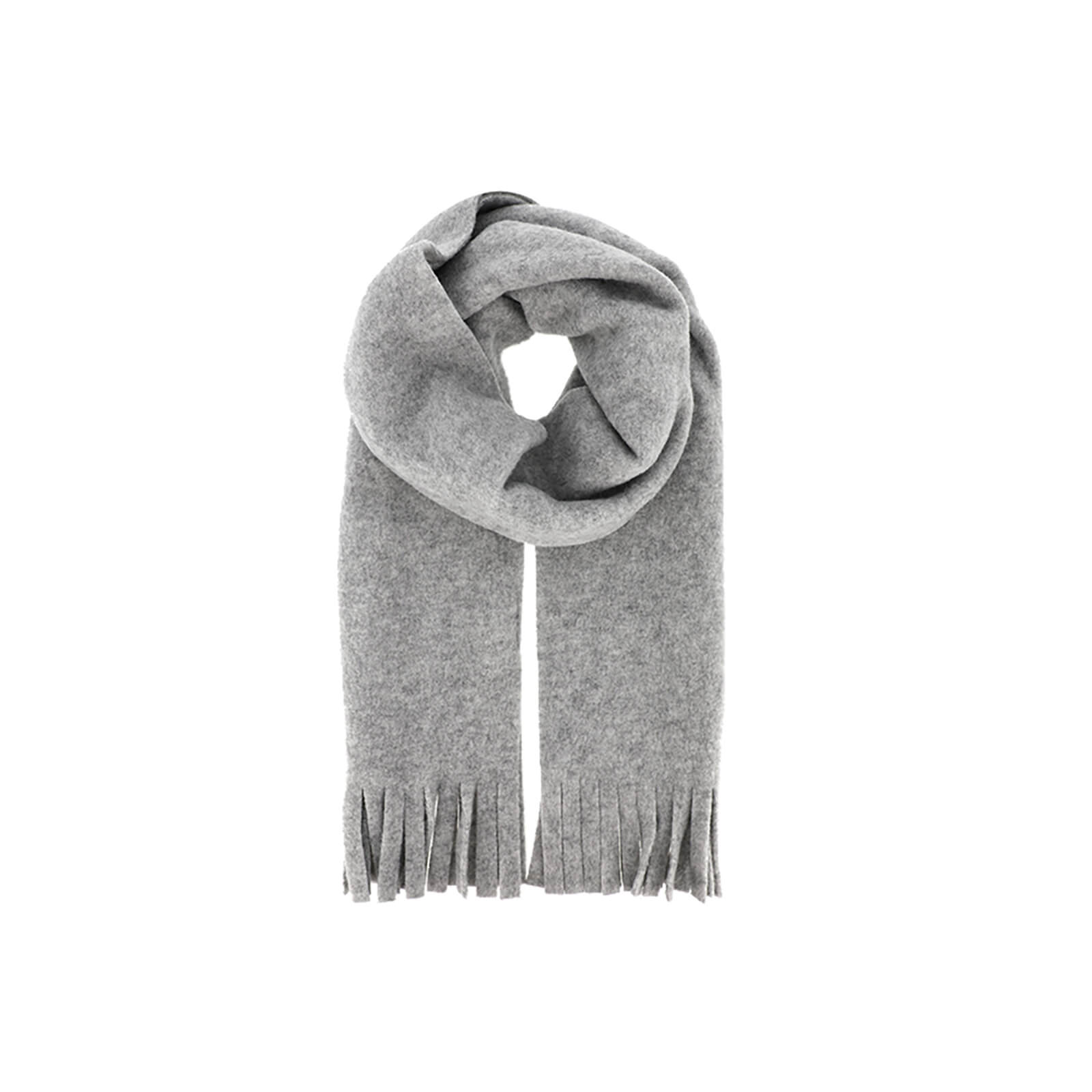 Fiebig Schal Fleece mit Fransen