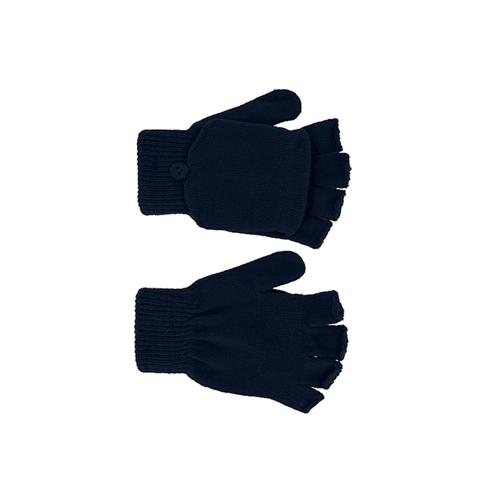Fiebig Handschuhe Strick uni elastisch mit Fingerkappe