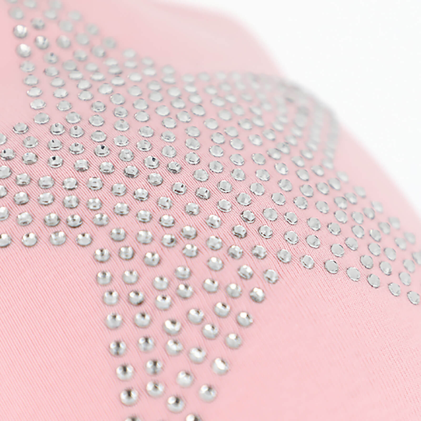 Fiebig Stoffmütze Beanie Jersey uni mit Stern Rosa