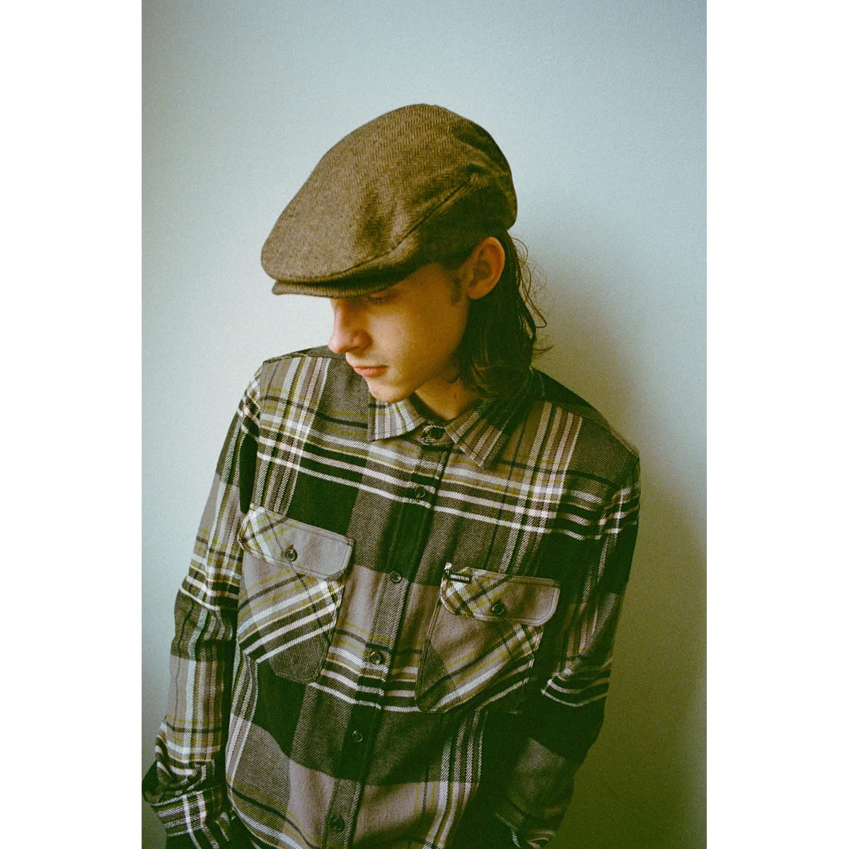 Brixton Snap Cap Hooligan Braun/Khaki – Abbildung 3
