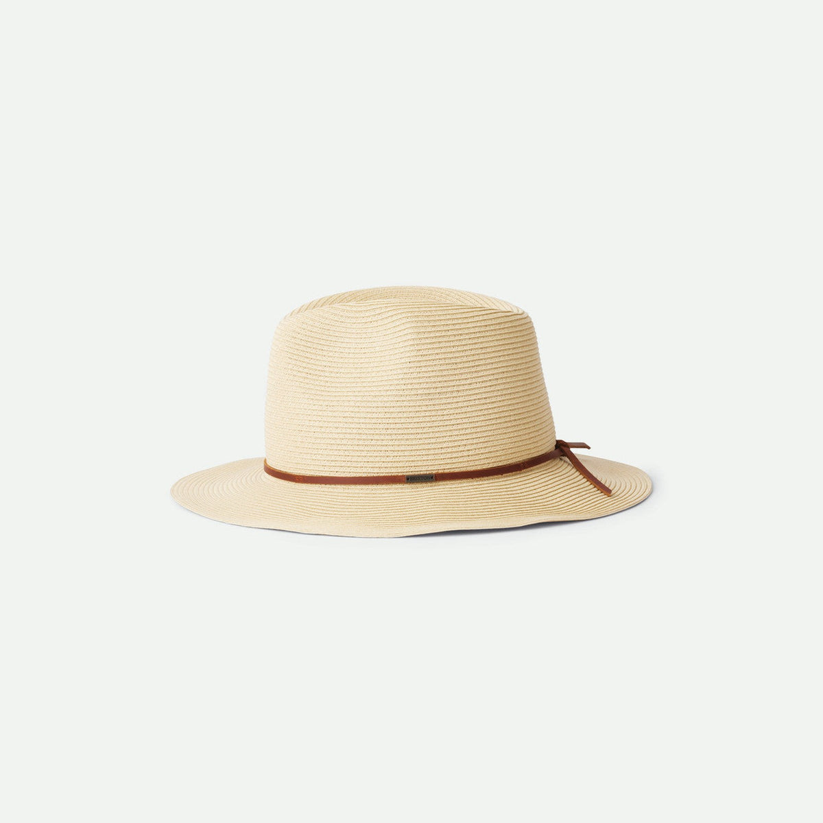 Brixton Strohhut Wesley Packable Fedora Hellbraun – Abbildung 2