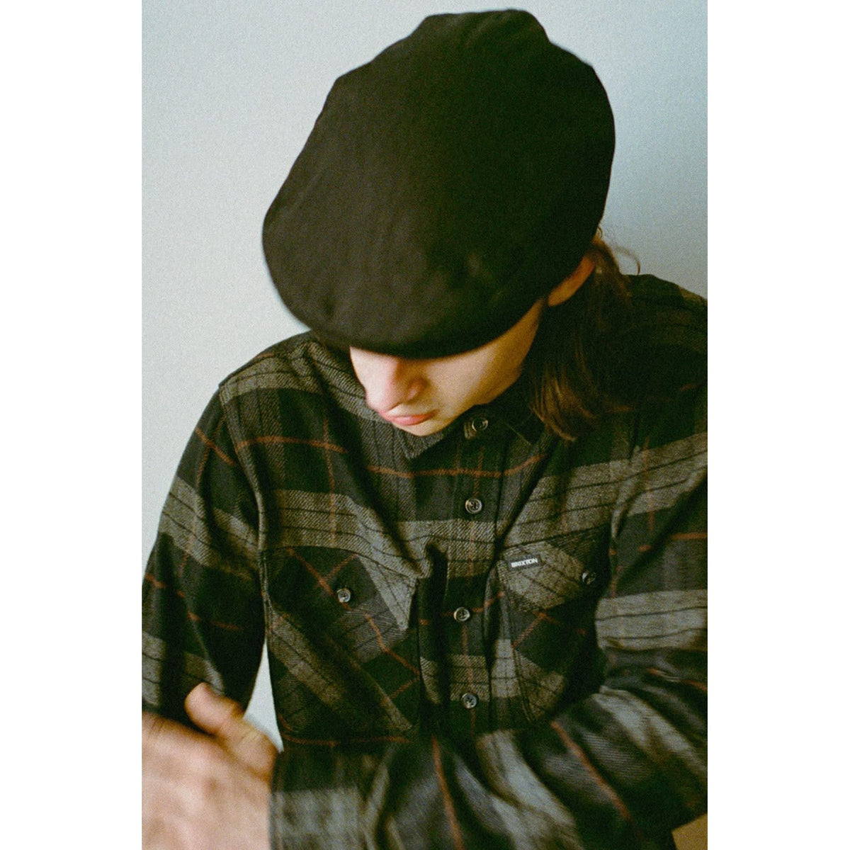 Brixton Snap Cap Hooligan Schwarz – Abbildung 5