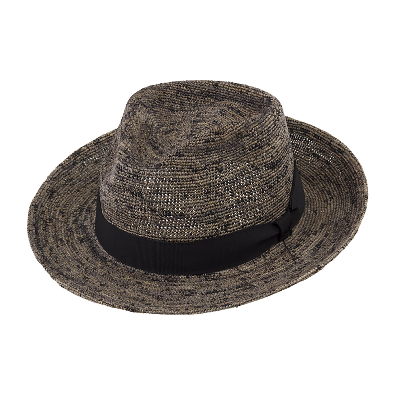 Fiebig Strohhut Traveller Raffia melange Taupe