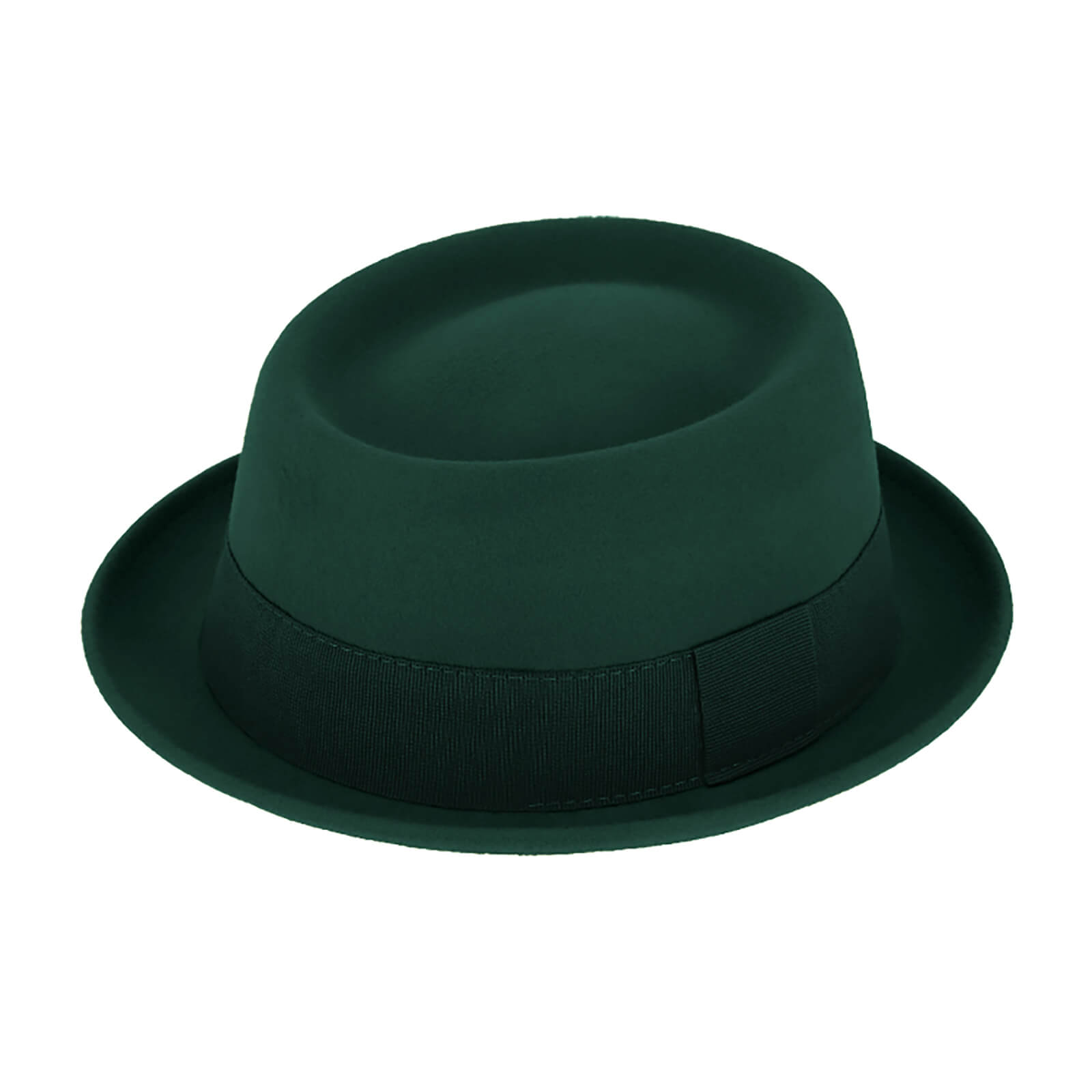 Fiebig Wollfilzhut Pork Pie waterproof und crushable Oliv