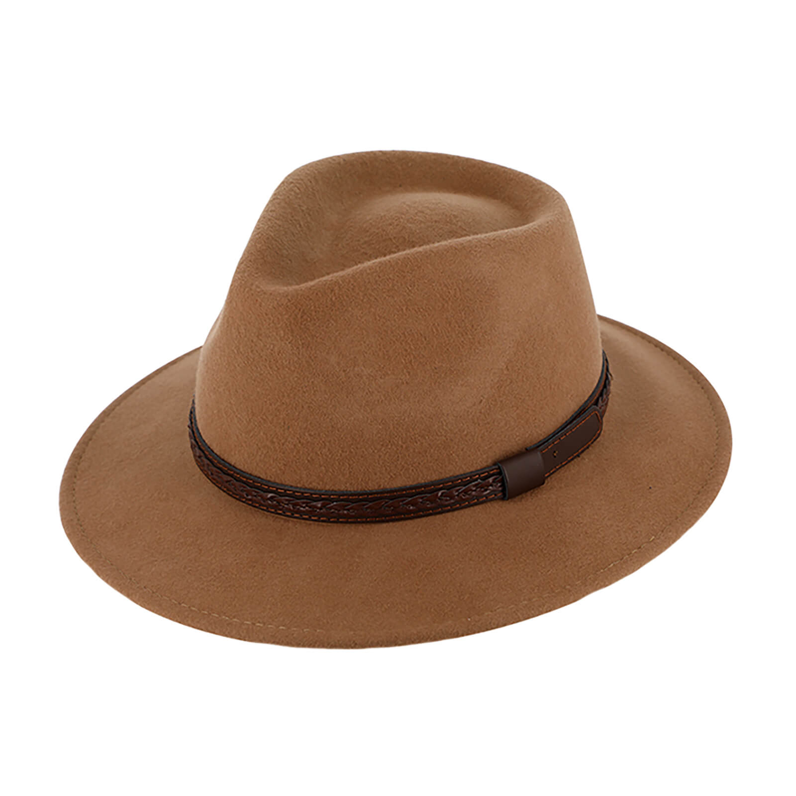Fiebig Wollfilzhut Traveller Edison uni Camel