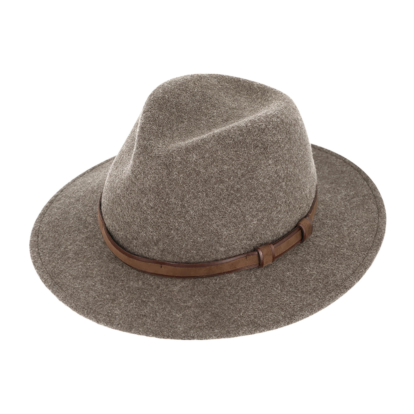 Fiebig Wollfilzhut Traveller waterproof und crushable Taupe