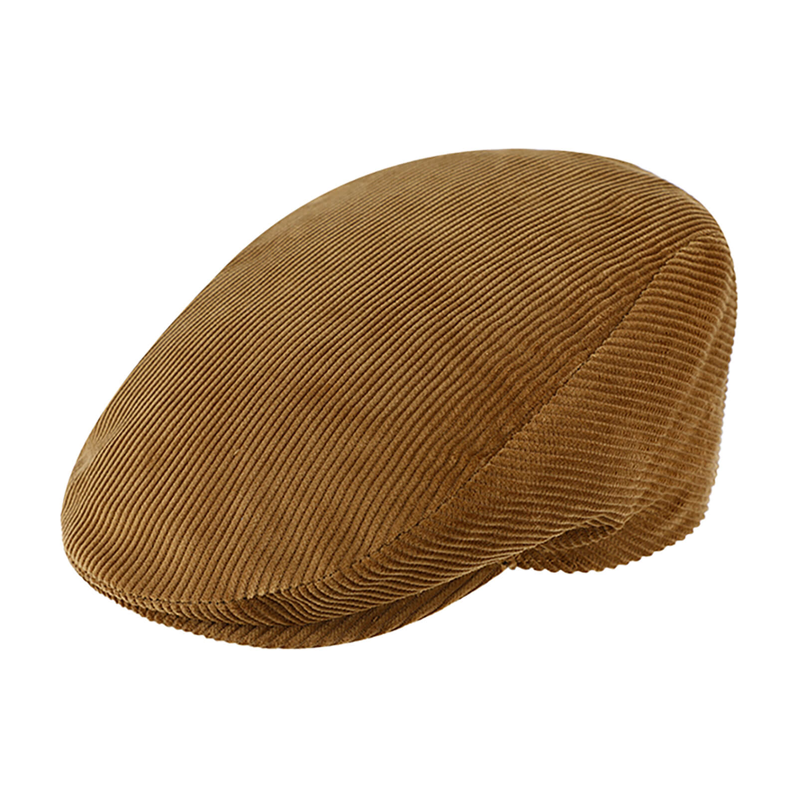 Fiebig Flatcap Cord uni Beige
