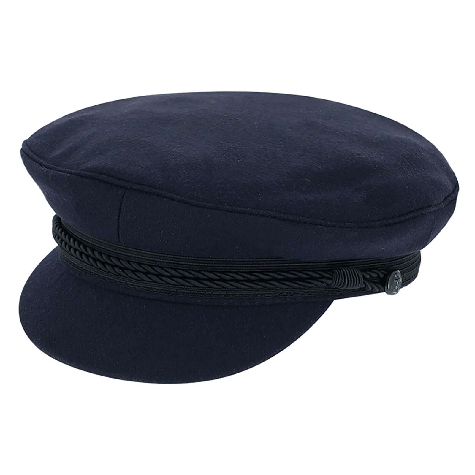 Fiebig Schiffermütze Elbsegler Schurwolle Marineblau