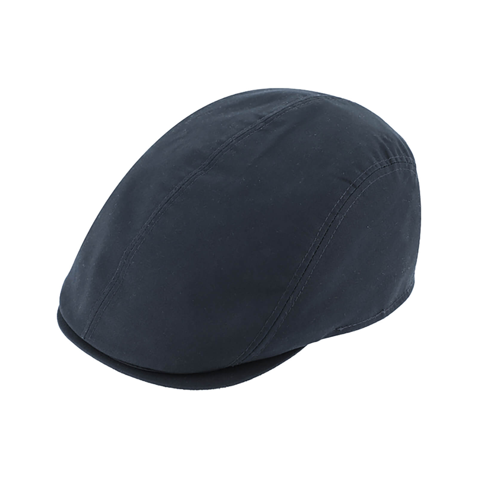 Fiebig Flatcap Baumwolle uni wasserabweisend Marineblau