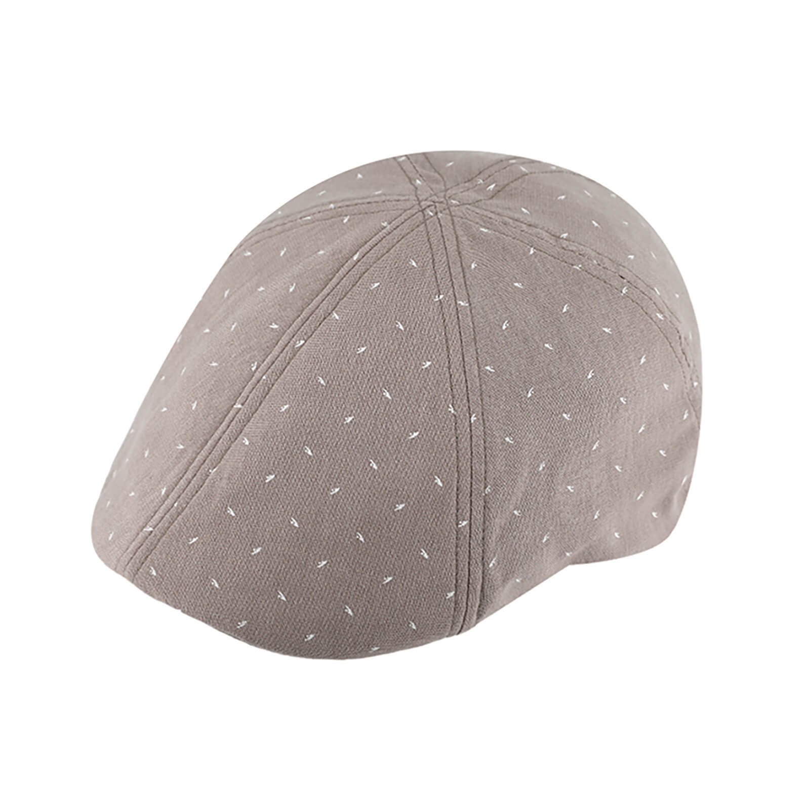 Fiebig 6-Panel Cap kleiner Print Taupe