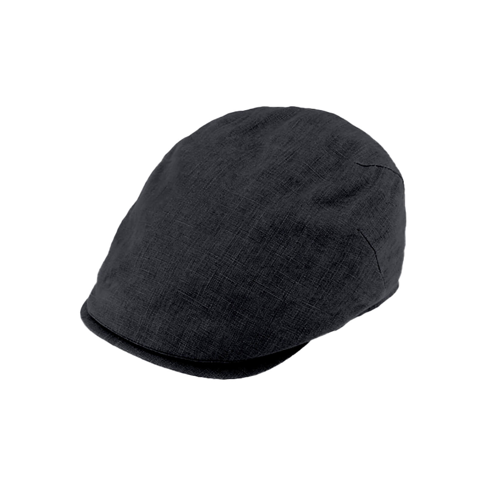 Fiebig Flatcap Leinen mit Steg UV-Schutz uni Jeansblau
