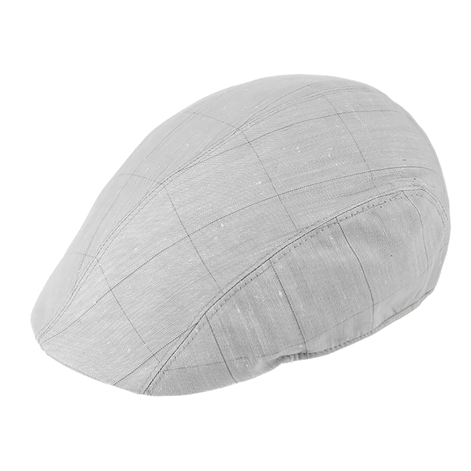 Fiebig Flatcap feine Karolinien Hellgrau