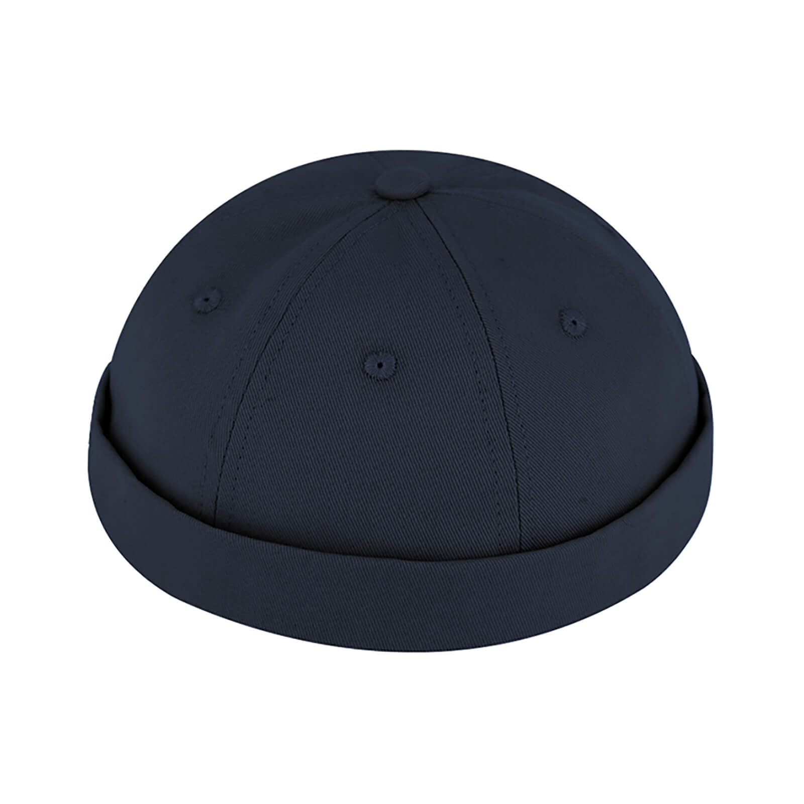 Fiebig Dockermütze Baumwolle uni UV Schutz Marineblau