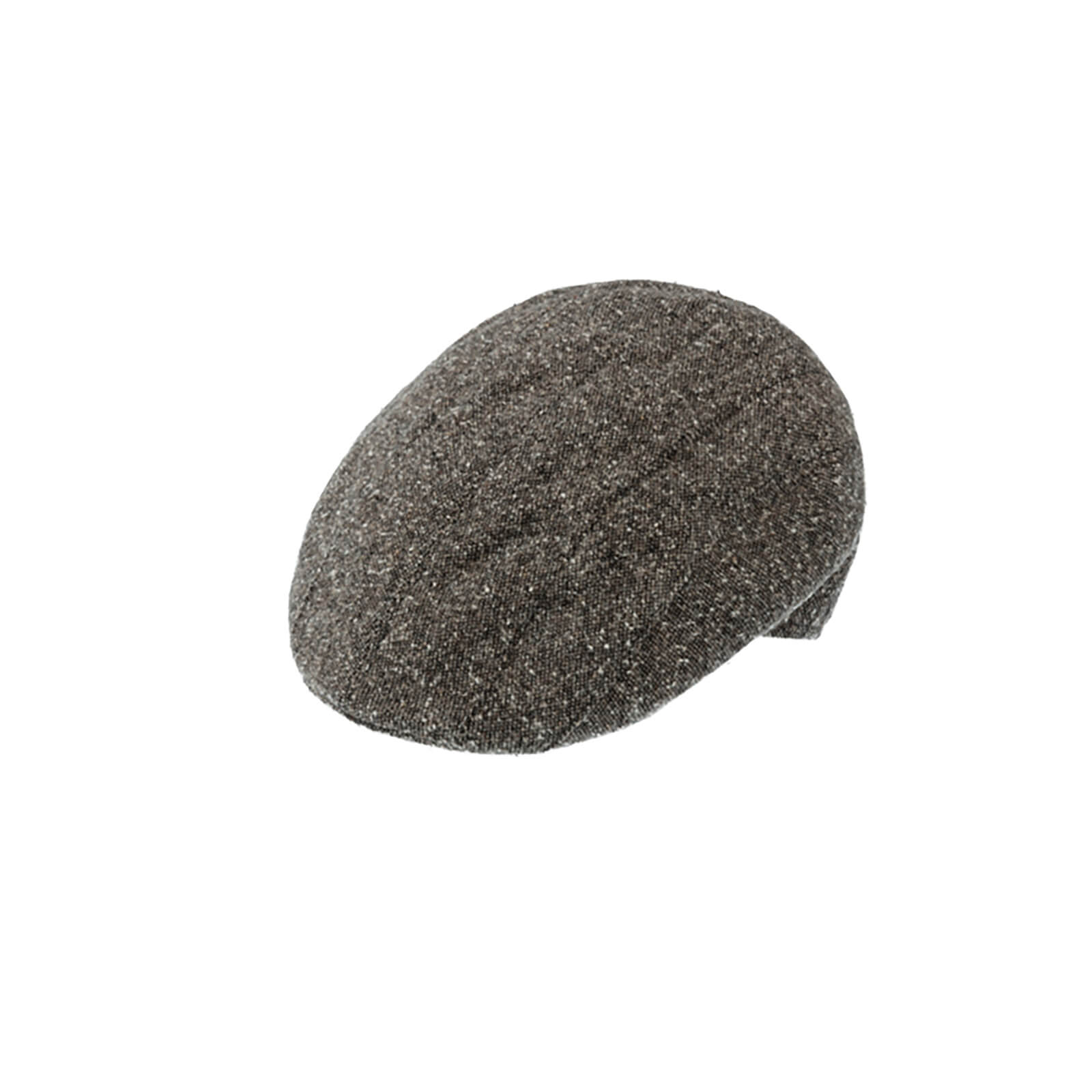 Fiebig Flatcap Cap Wolle melange Braun