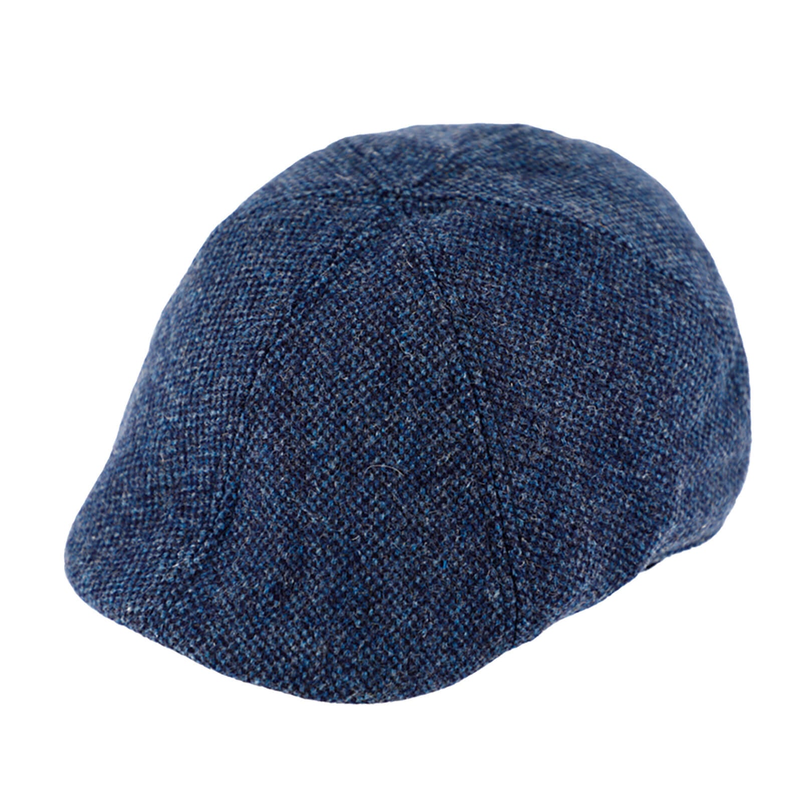 Fiebig 6-Panel Cap Wolle melange Marineblau
