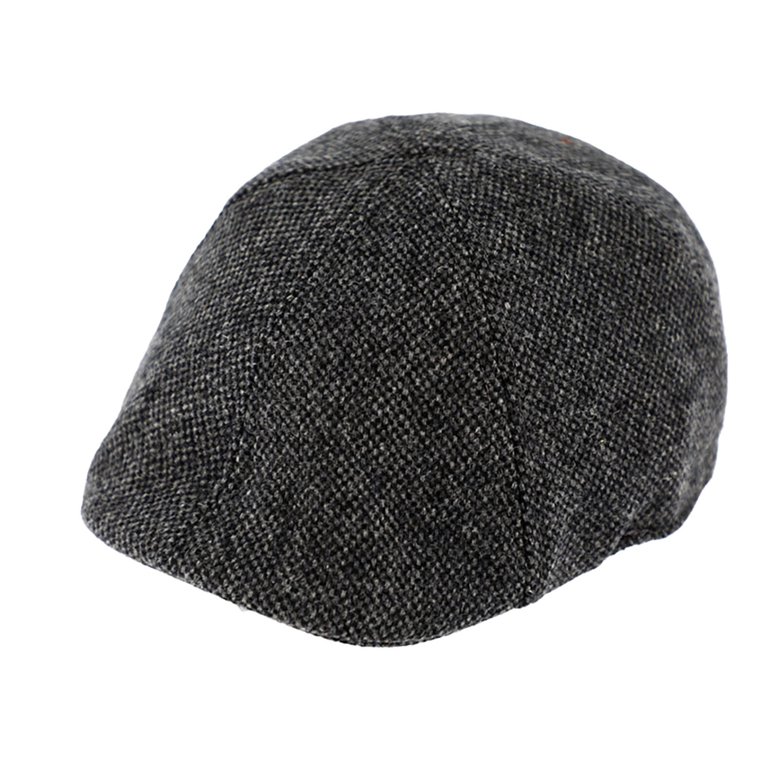 Fiebig 6-Panel Cap Wolle melange Anthrazit