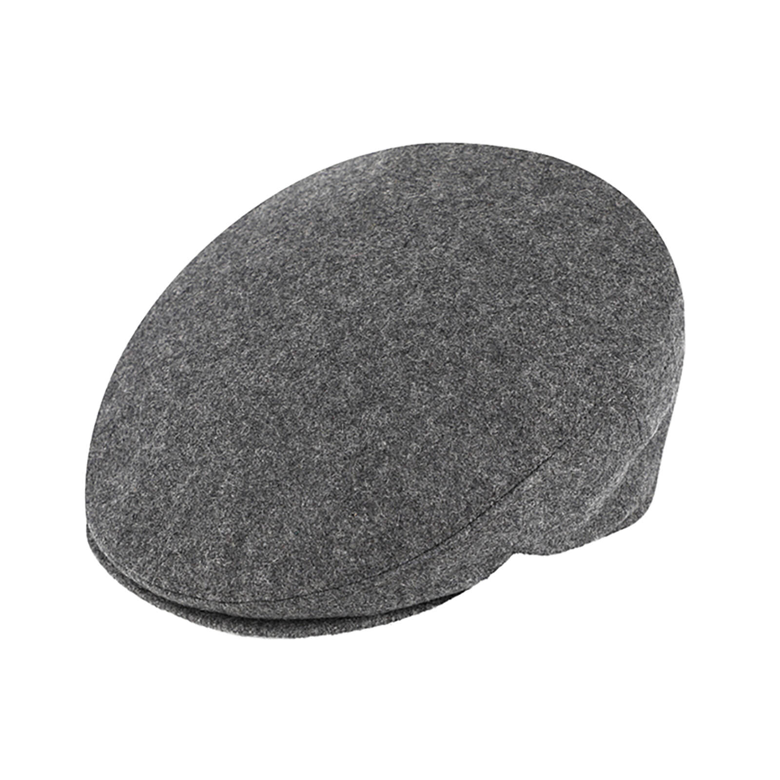Fiebig Flatcap Wollmix uni englische Form Anthrazit