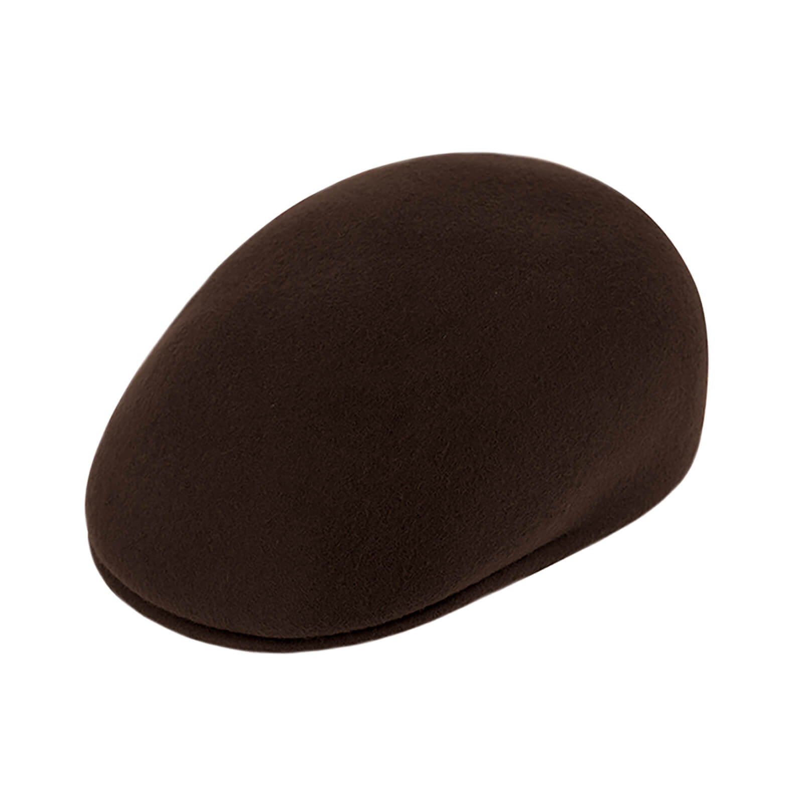 Fiebig Flatcap Wollfilz Schwarz
