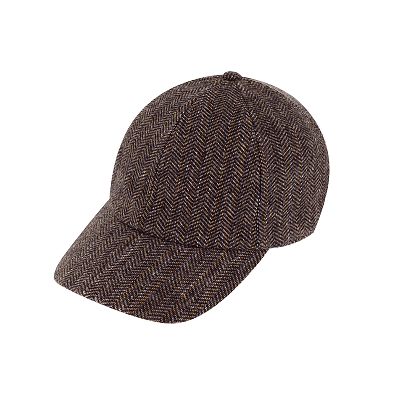 Fiebig Baseballcap Herringbone Bordeaux
