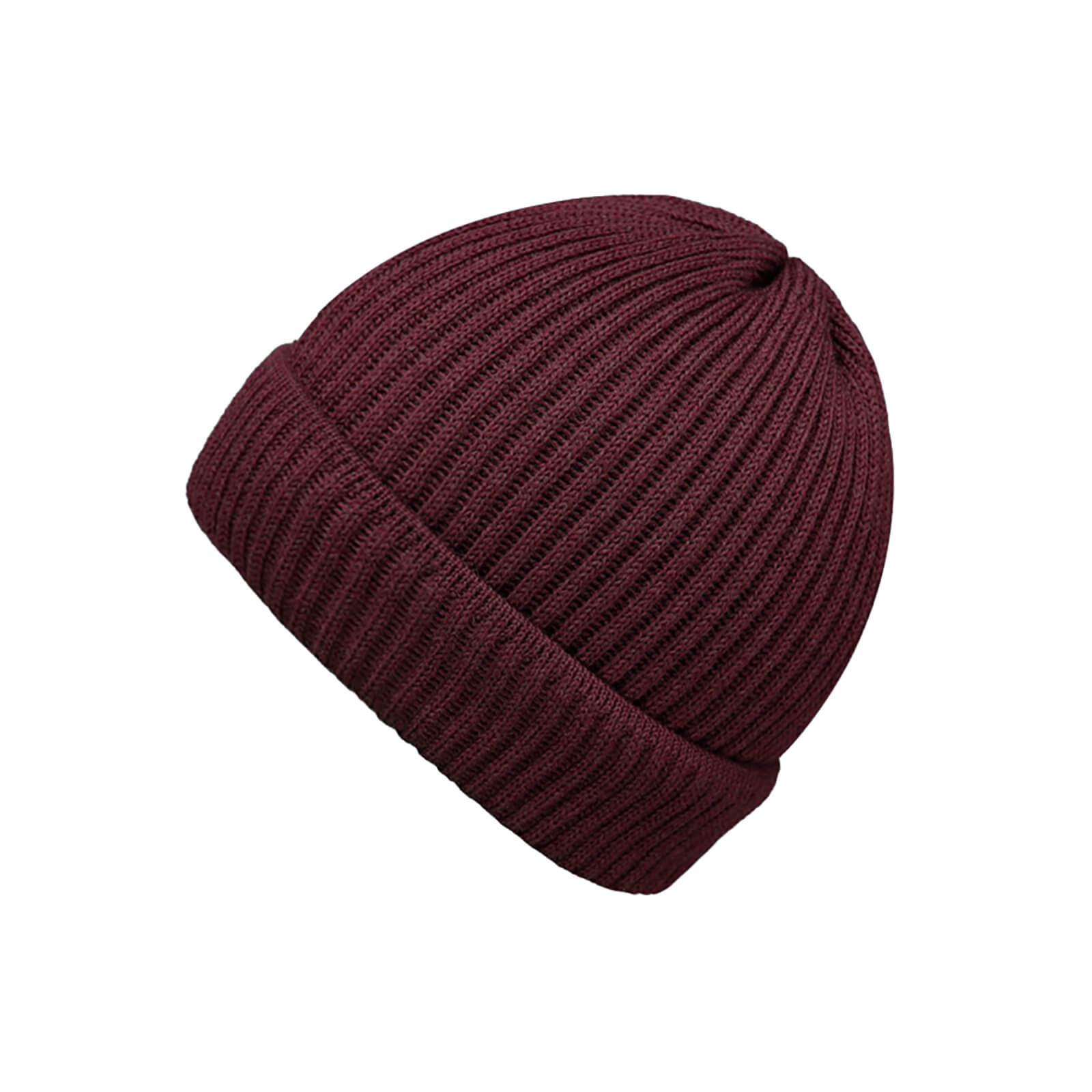 Fiebig Strickmütze Beanie Merino uni