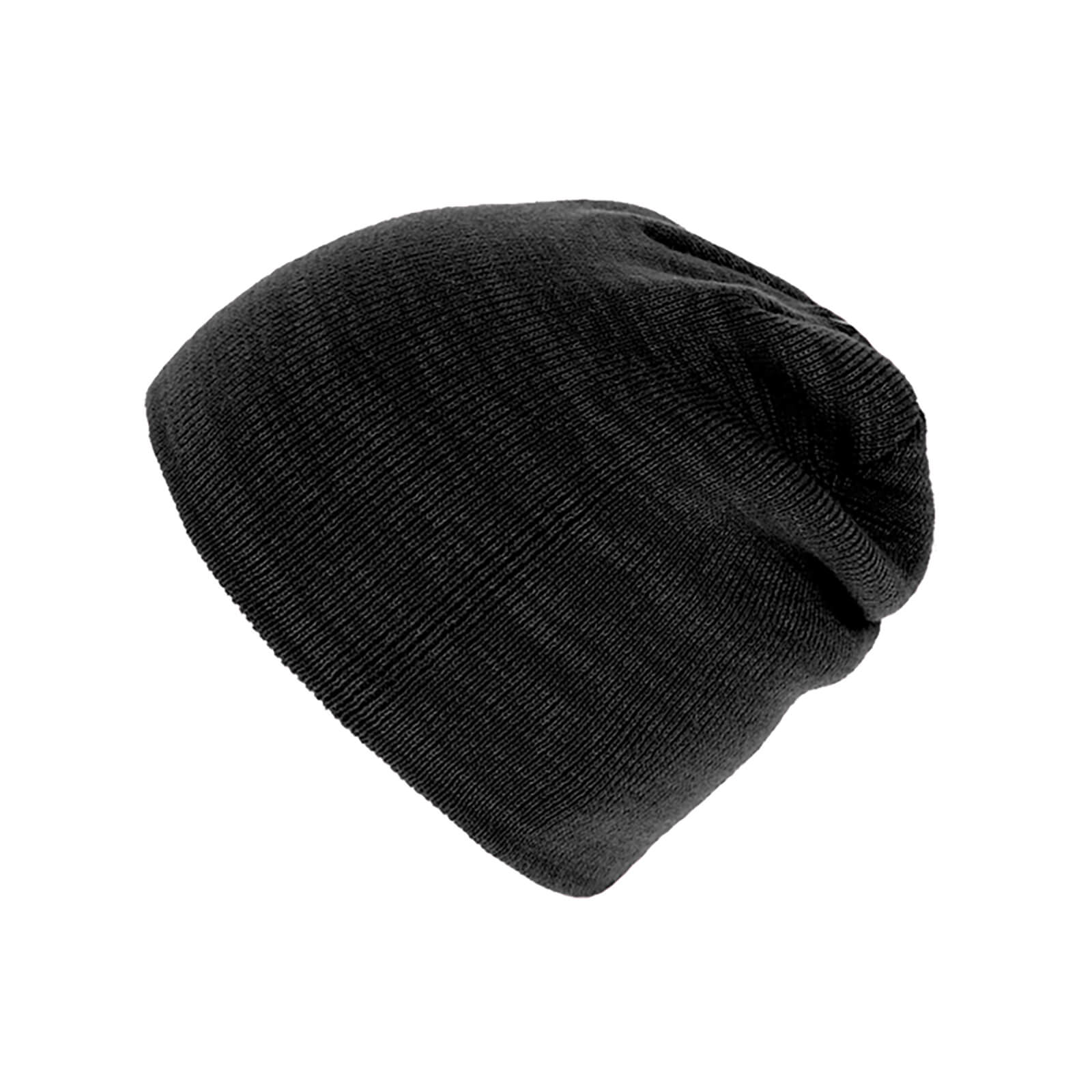 Fiebig Strickmütze Beanie reflektierendes Garn