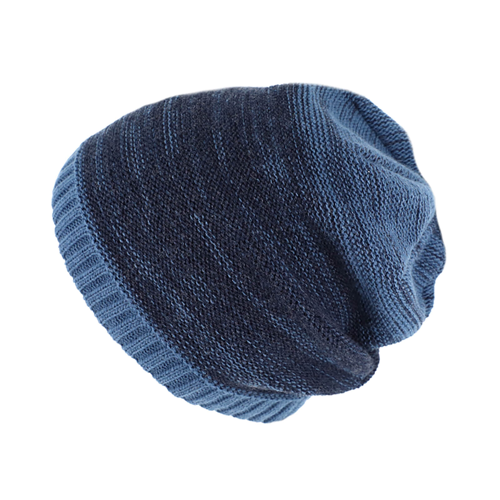 Fiebig Strickbeanie melange mit Rippbund