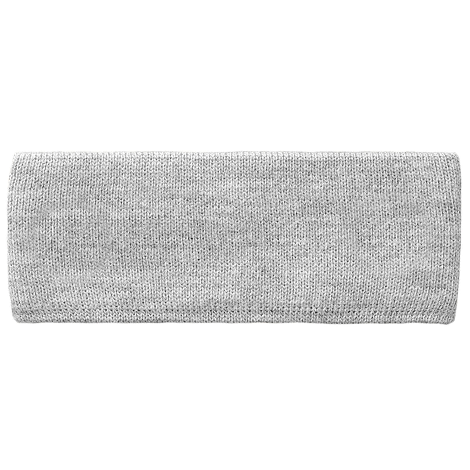 Fiebig Strickstirnband uni mit Baumwollfutter