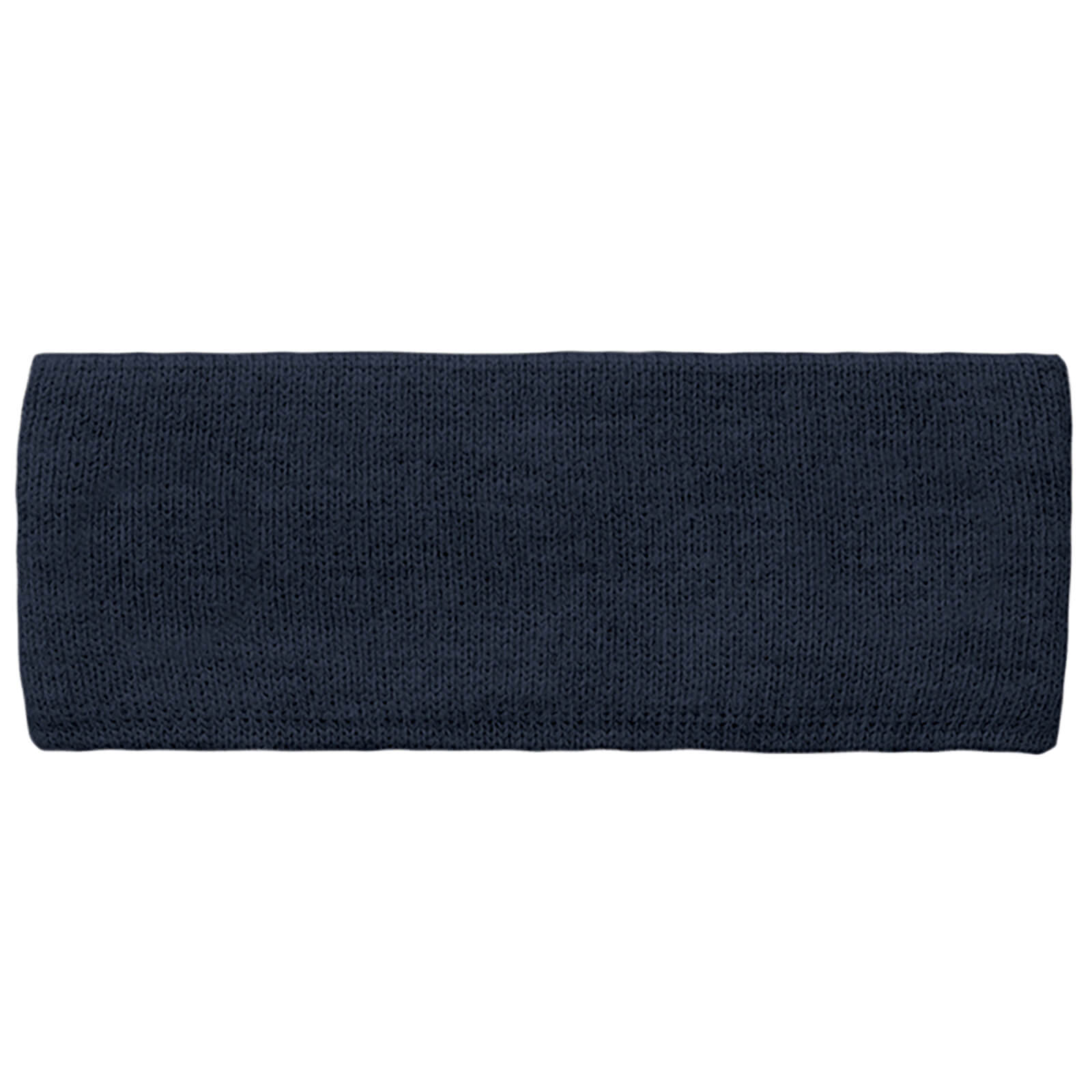 Fiebig Strickstirnband uni mit Baumwollfutter