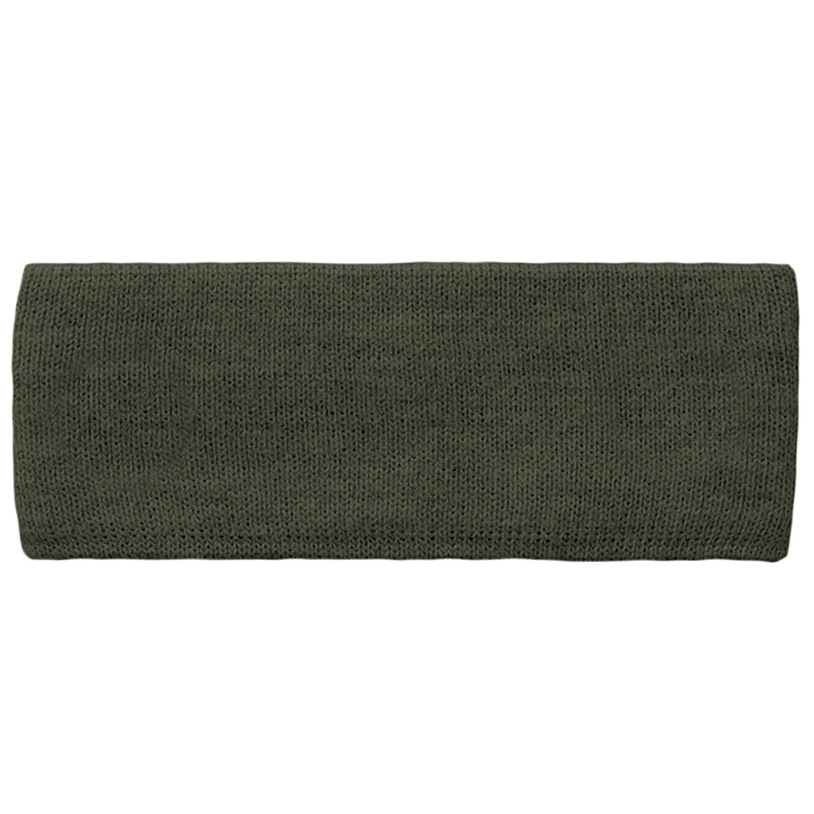 Fiebig Strickstirnband uni mit Baumwollfutter