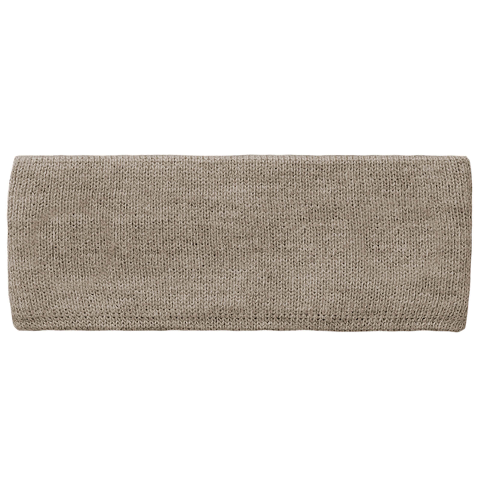 Fiebig Strickstirnband uni mit Baumwollfutter