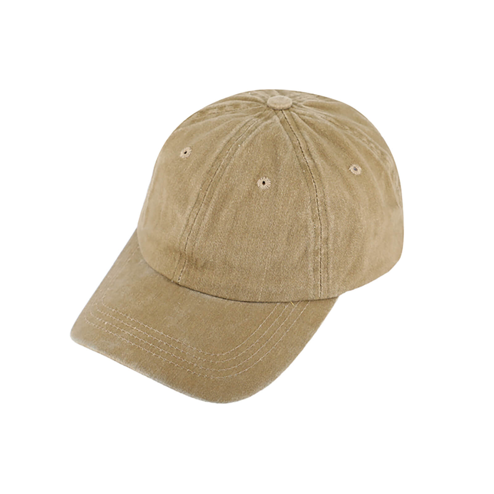 Fiebig Baseballcap gewaschene Baumwolle uni UV-Schutz