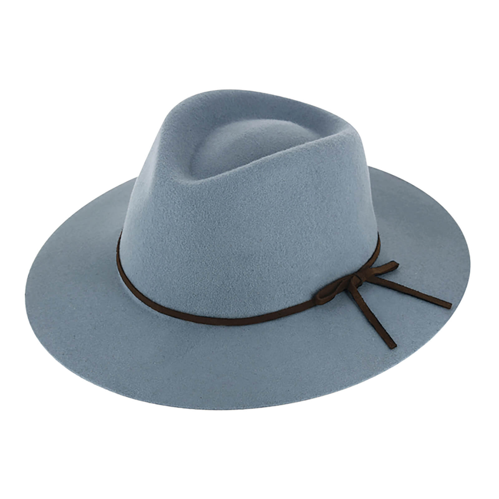 Fiebig Wollfilzhut Traveller uni Jeansblau