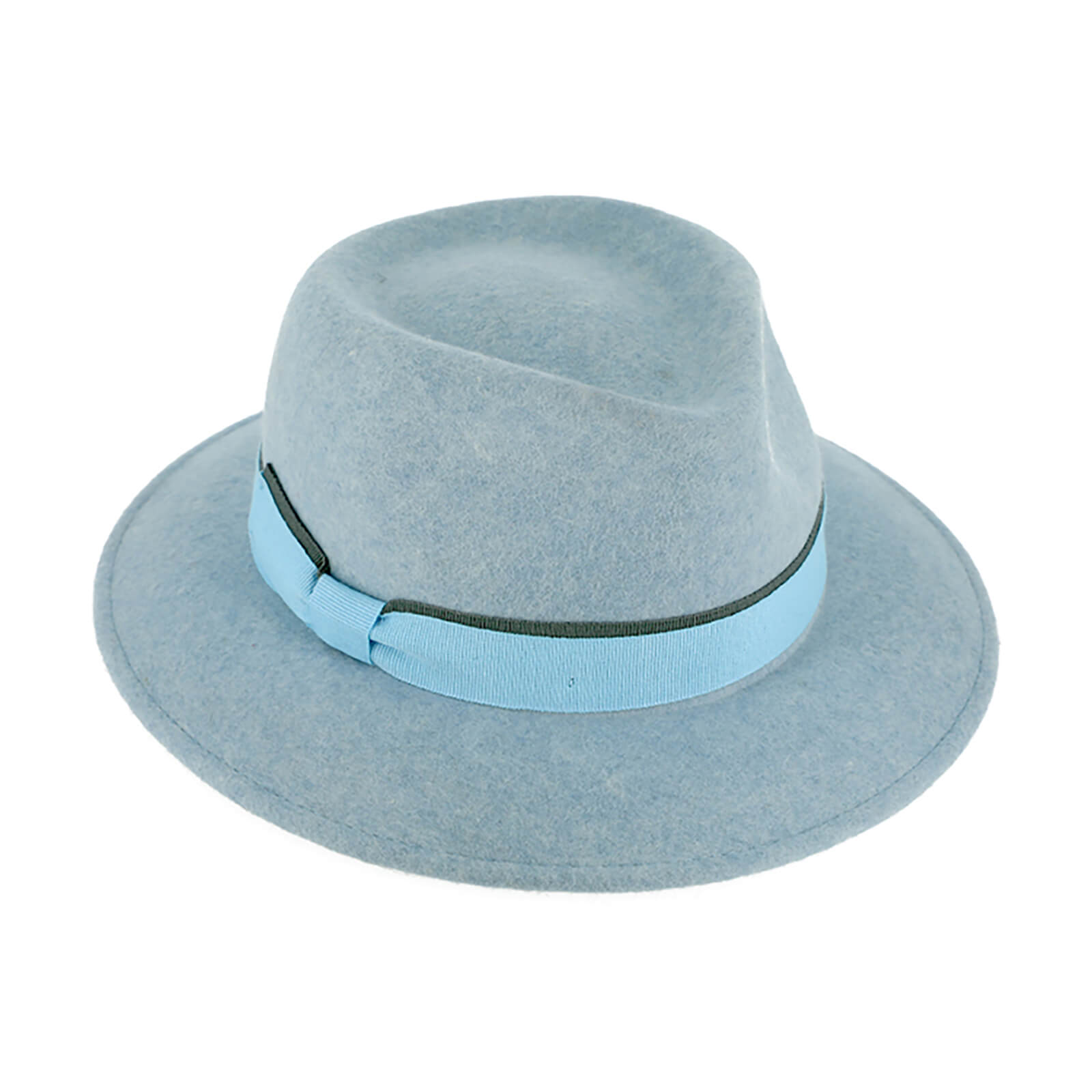 Fiebig Wollfilzhut Traveller uni Himmelblau