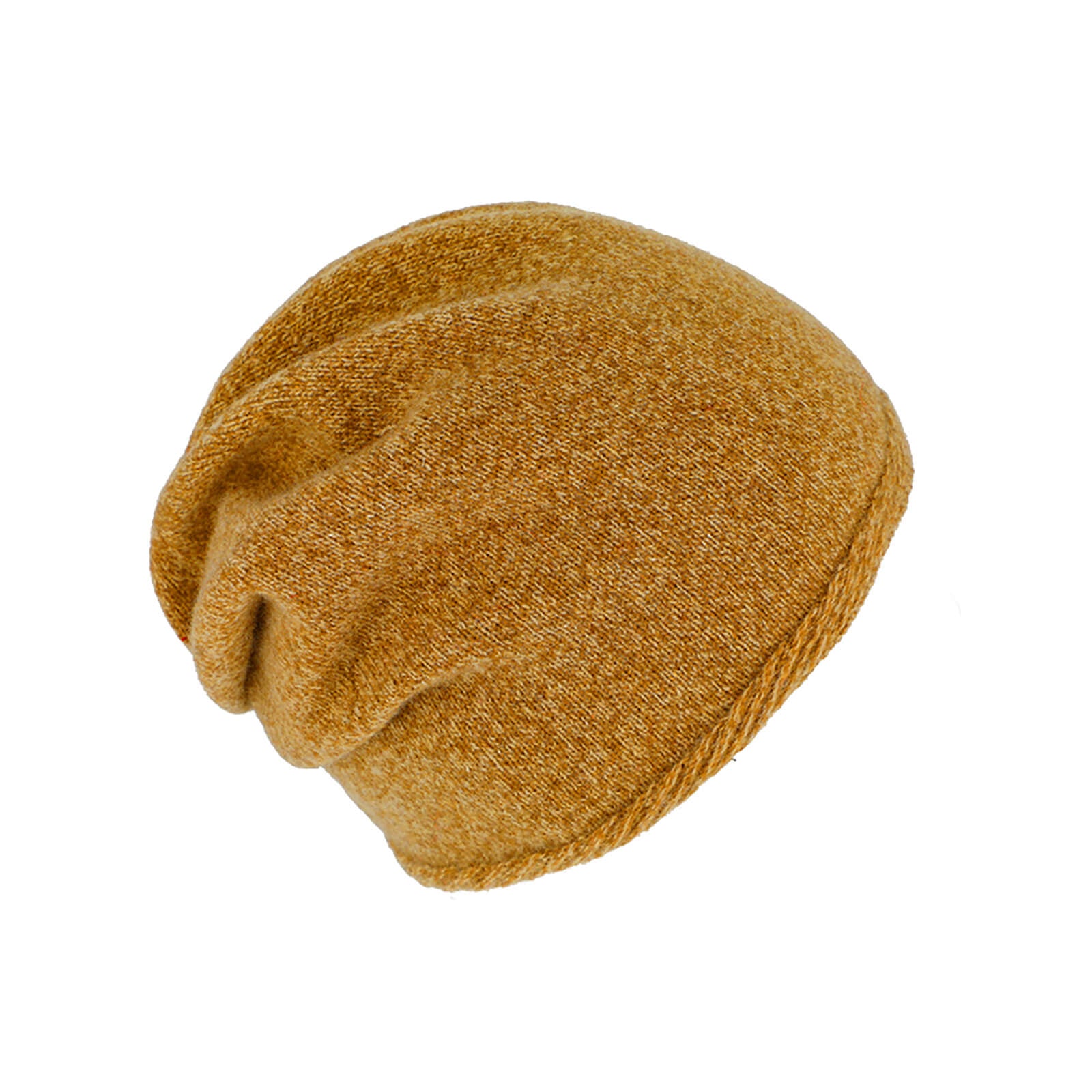 Fiebig Strickmütze Beanie Wolle melange