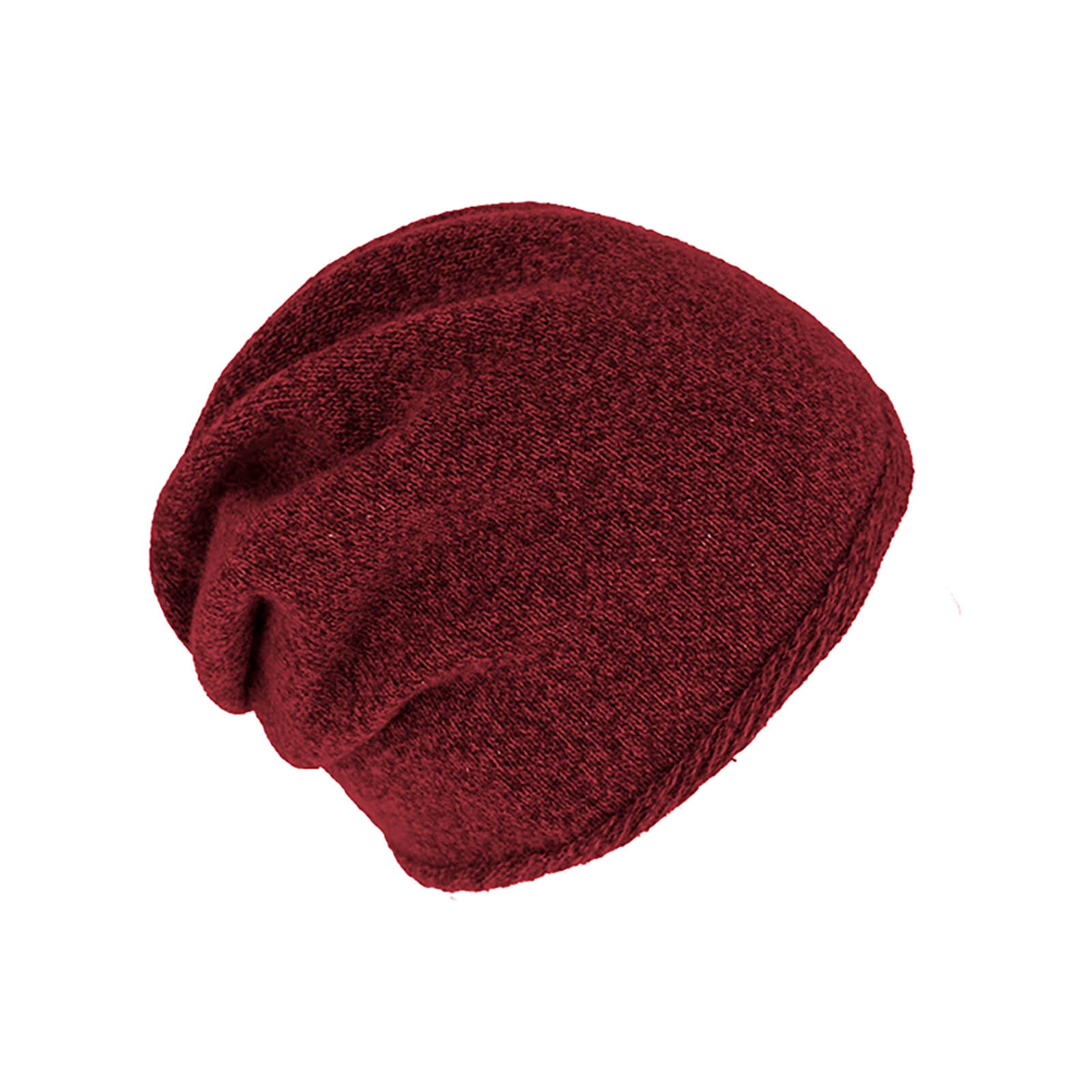 Fiebig Strickmütze Beanie Wolle melange