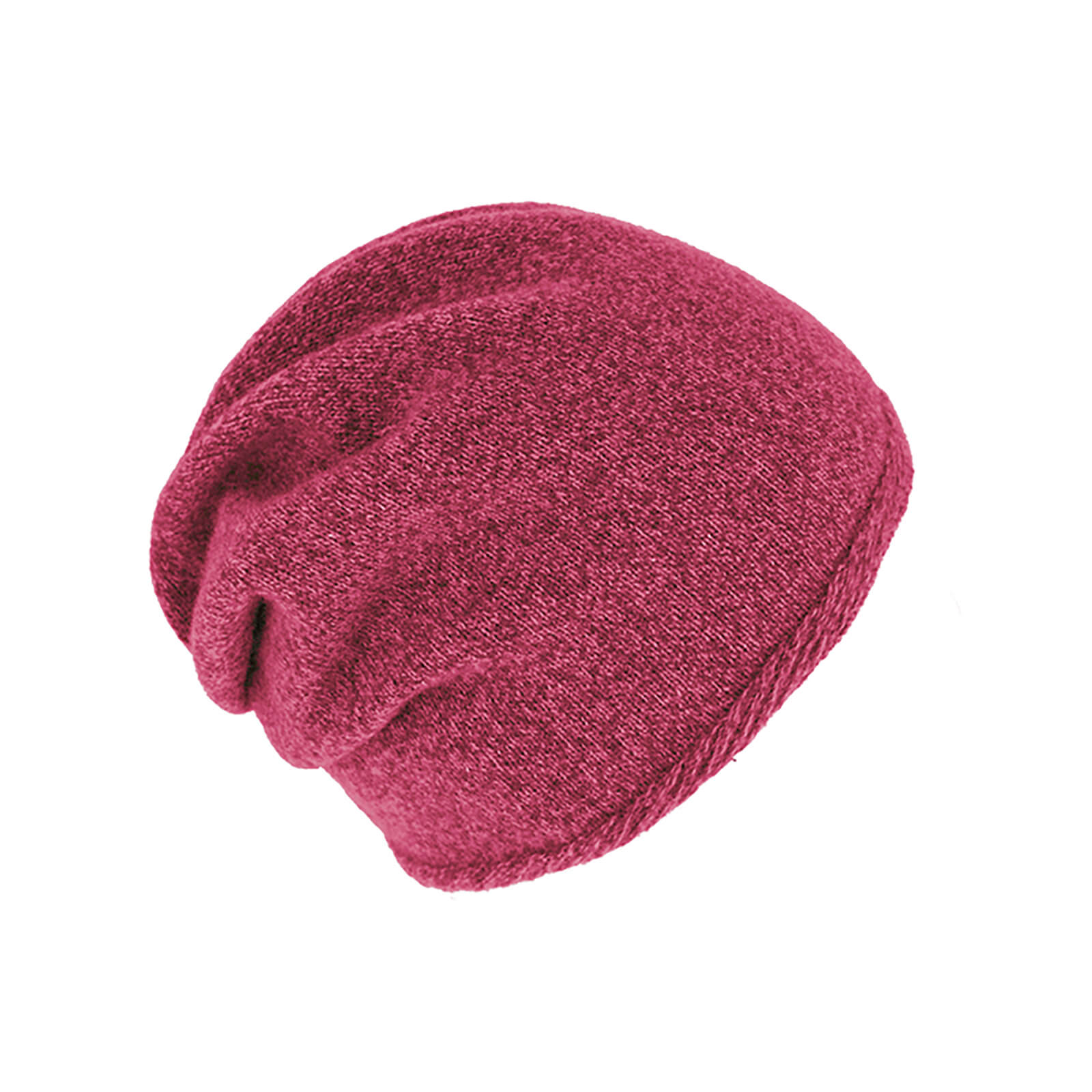 Fiebig Strickmütze Beanie Wolle melange