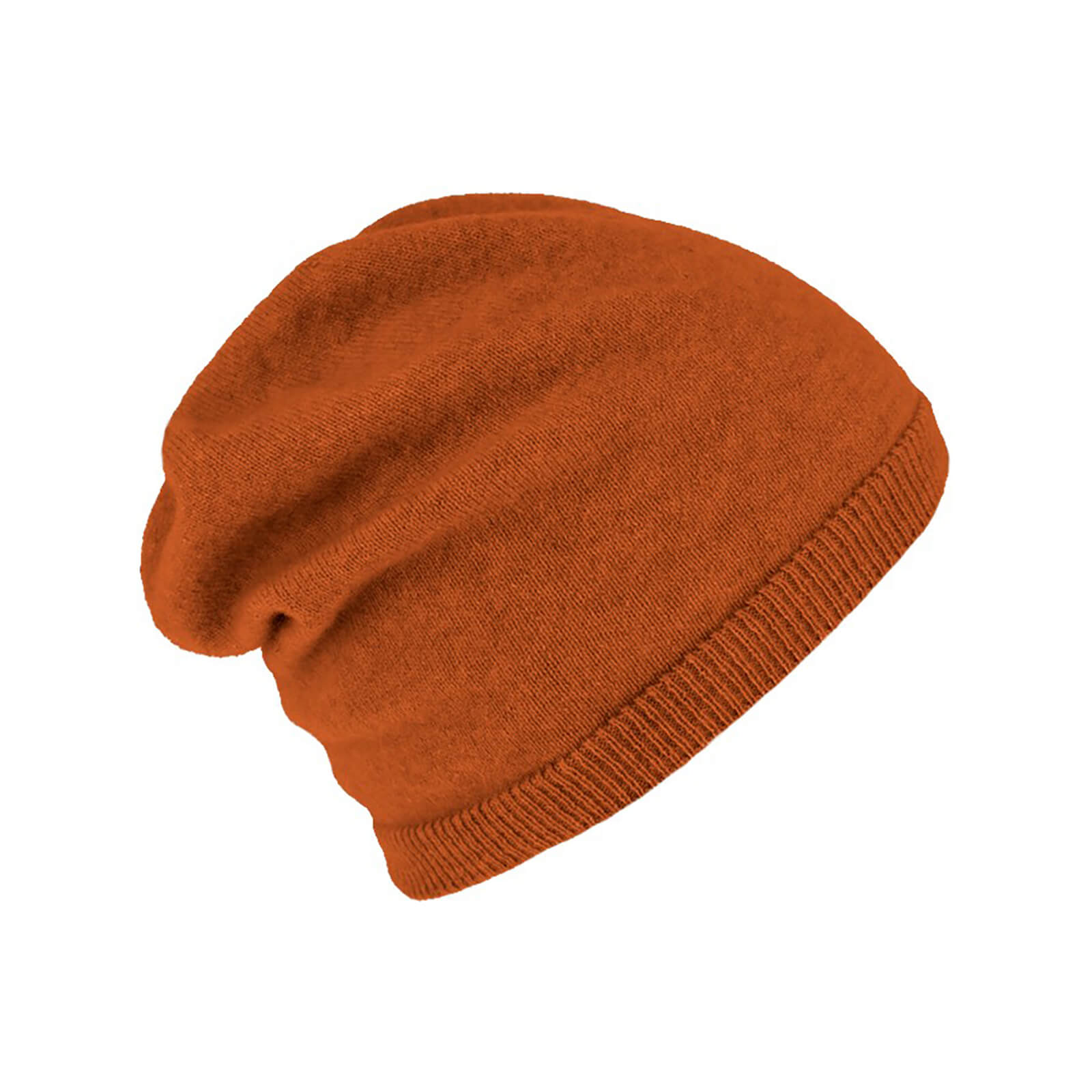 Fiebig Strickmütze Beanie Kaschmir uni
