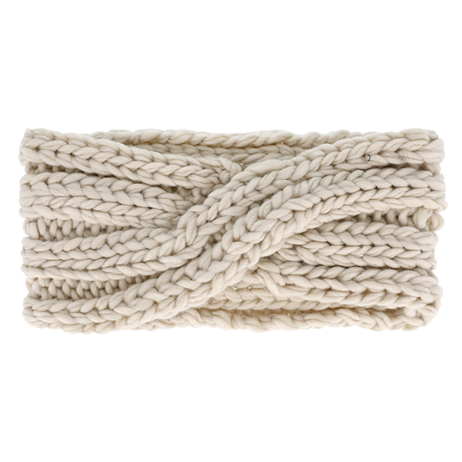 Fiebig Strickstirnband uni
