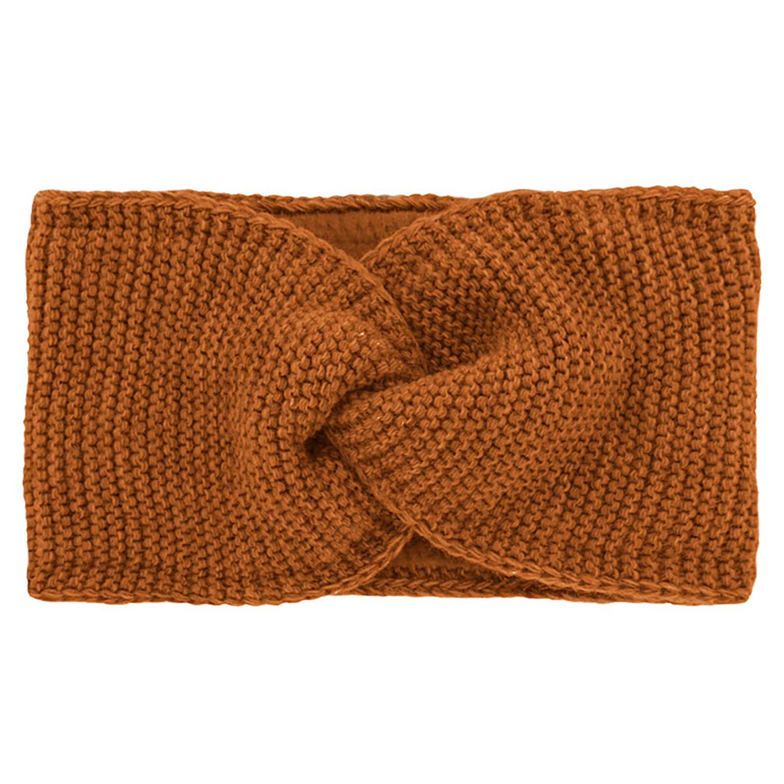 Fiebig Strickstirnband Wolle uni gedreht
