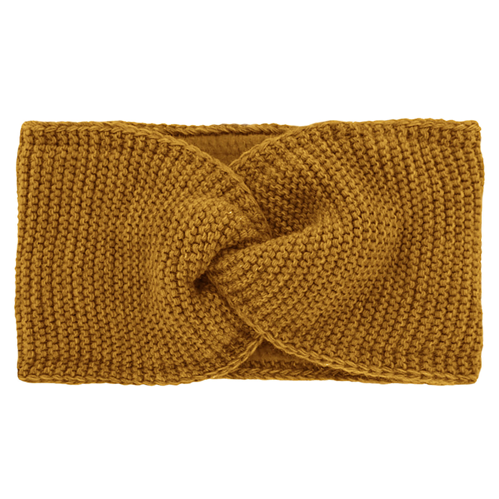 Fiebig Strickstirnband Wolle uni gedreht