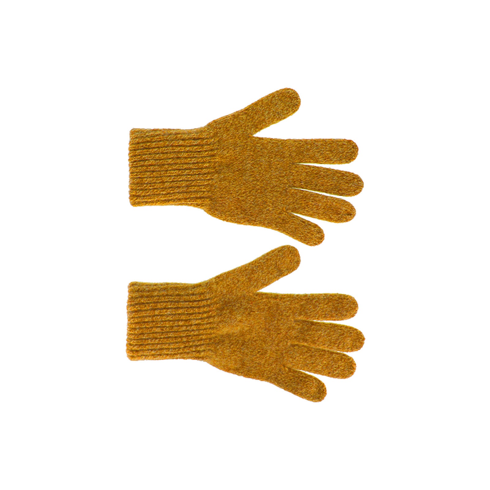 Fiebig Handschuhe Wolle Feinstrick melange